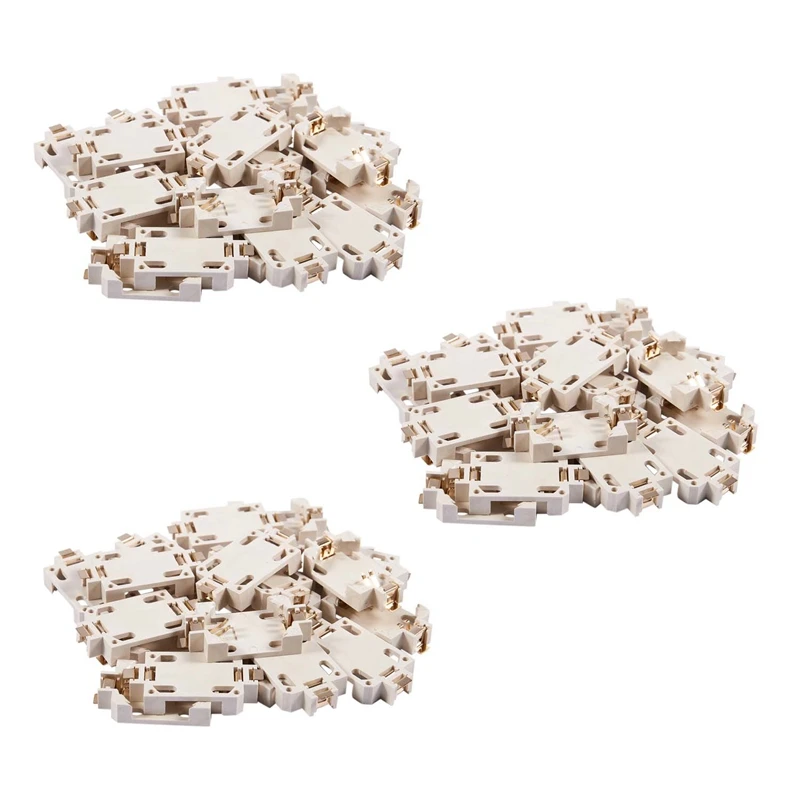 

60Pcs White Housing CR2032 SMD Cell Button Battery Holder Socket Case