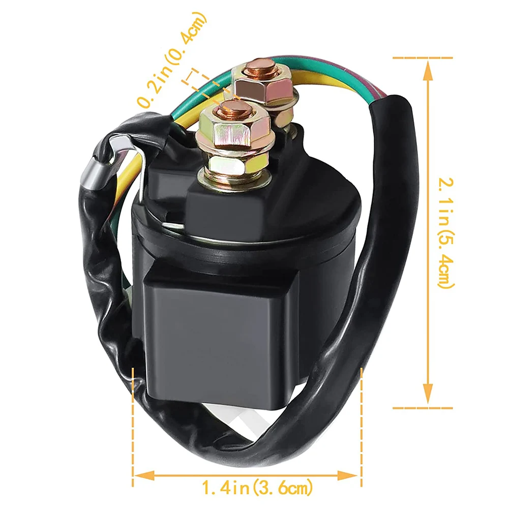 

For 4-Stroke GY6 Engine 50cc 150cc 200cc 250cc ATV Dirt Bikes Scooters Go Kart Motorcycle Parts Starter Solenoid Relay