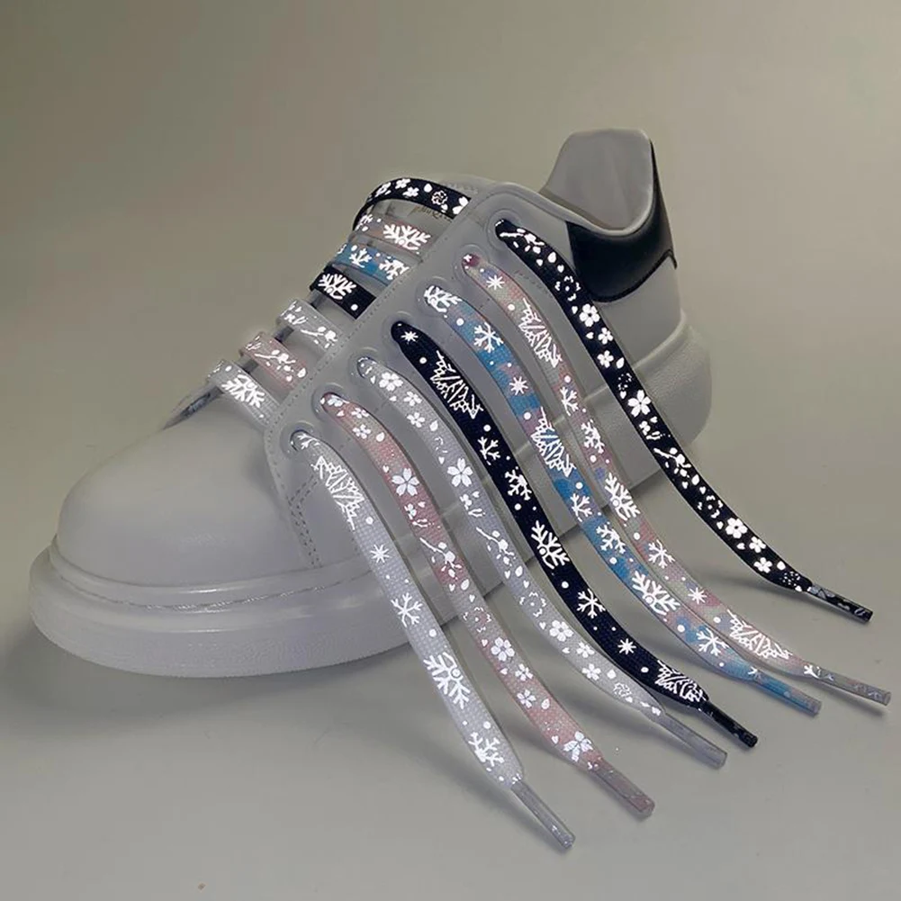 

Светящиеся шнурки для обуви без завязывания, модные шнурки для кроссовок на открытом воздухе, плоские шнурки с быстрой защитой для детей и взрослых, ленивые шнурки