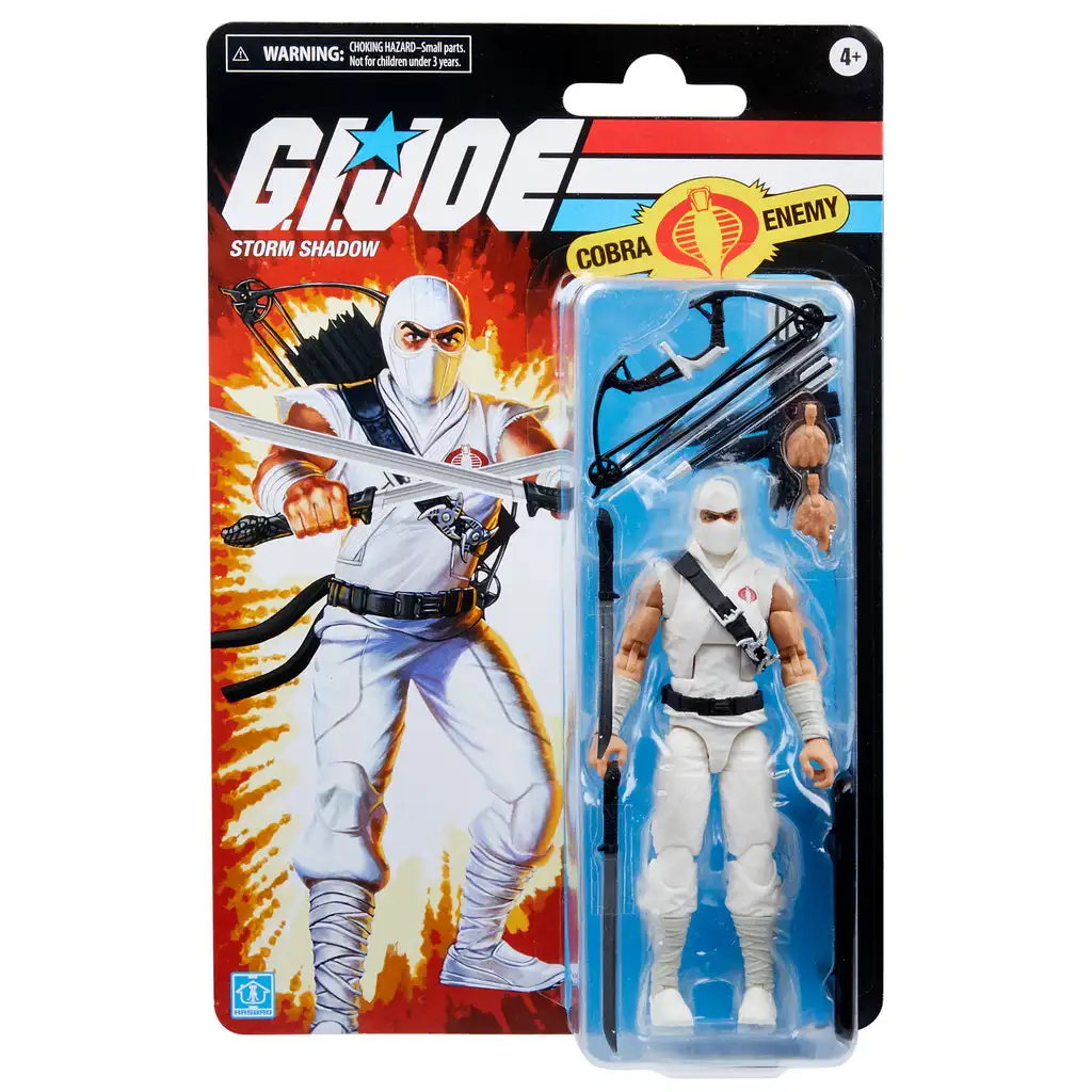 

Original Hasbro G.I. Joe Classified Series Storm Shadow 3.75" Action Figure Collectible Model Toy Gift Brand New Unopened