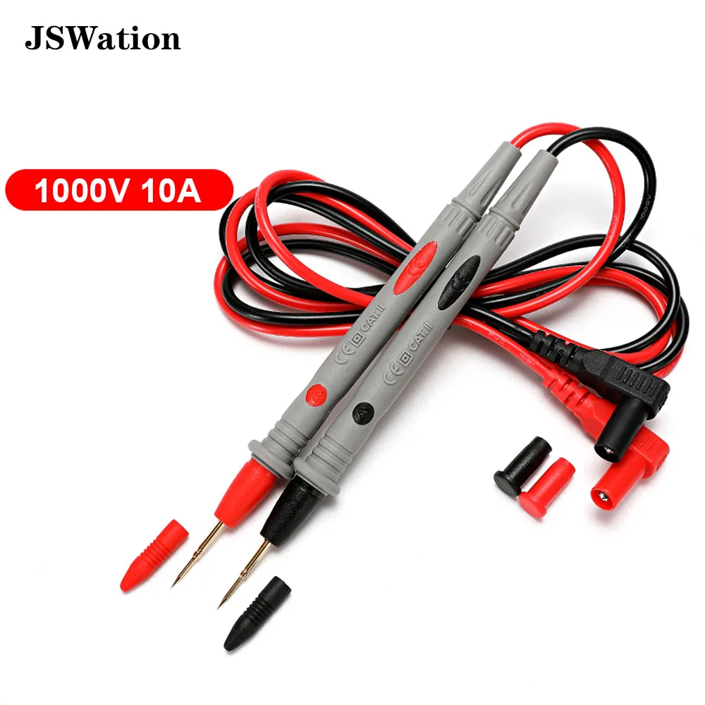 Мультиметр ом-герц тестовый измеритель FS8233 1 пара тестовых проводов 1000V10A/20A