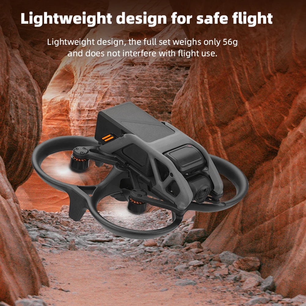 

Пластиковая защитная клетка для защиты от столкновений, портативная защита пропеллера, клетка, аксессуары для дрона, Запасные Комплекты для DJI Avata