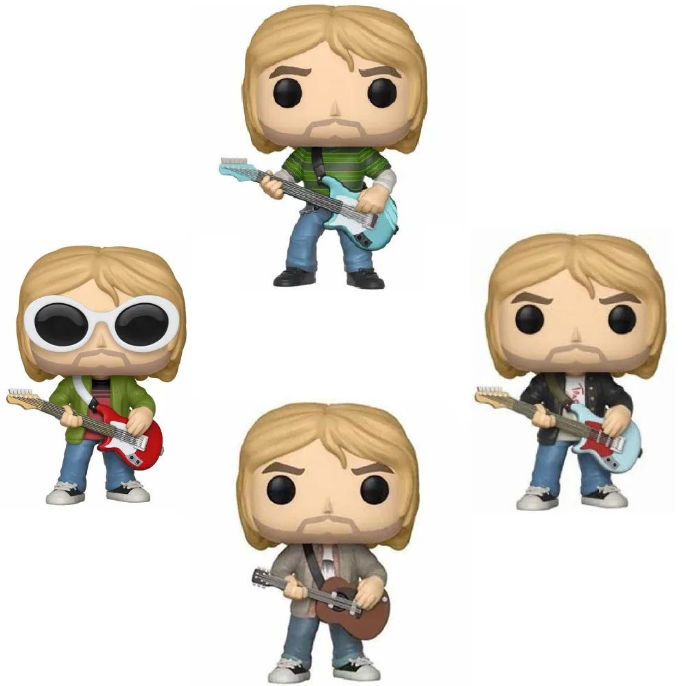 

KurtCobain #64 #65 #66 #67 KurtCobain Vinly FIgure Pops Figure Toys Gifts
