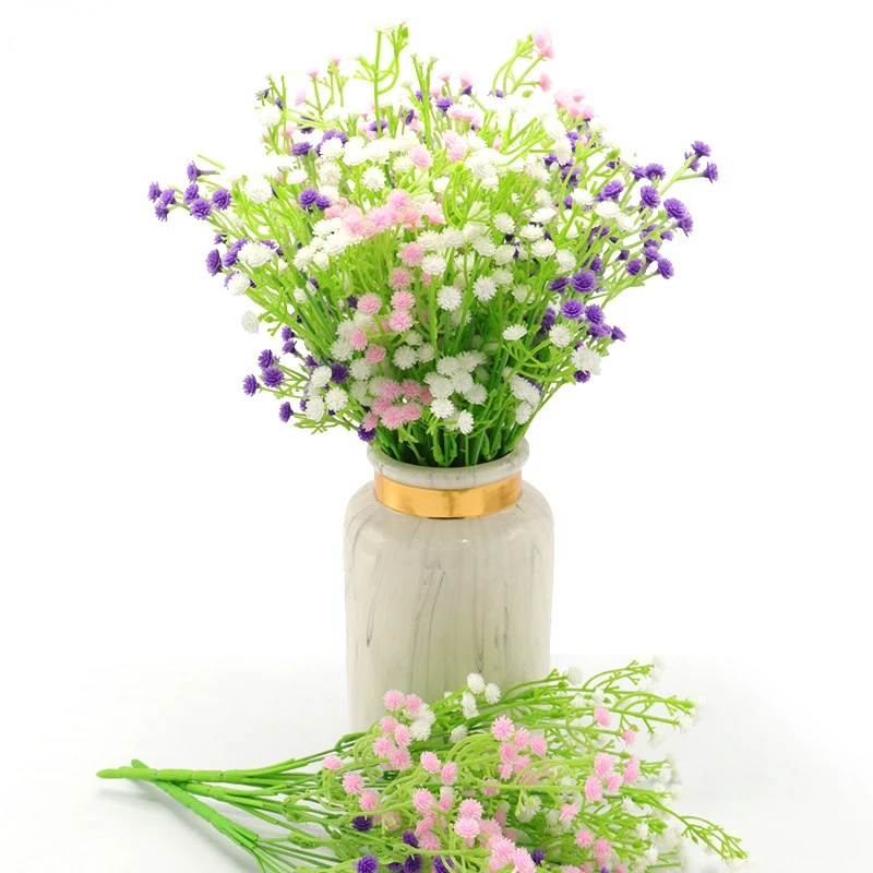 

Simulation of Gypsophila Fake Flower Simulation Flower Home Wedding Decoration Holding Plastic Flower Green Plant Decoration