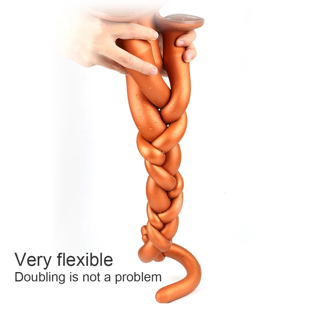 60 см очень длинная Анальная пробка фаллоимитатор взрослые секс-игрушки для