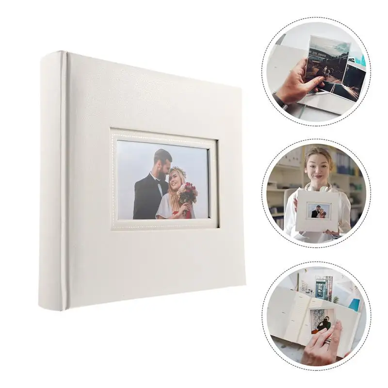 

6inch Photo Album 200 Pockets Lovers Birthday Gift Wedding Instax Photos Baby Photo Ablum Scrapbook Paper Crafts Albums