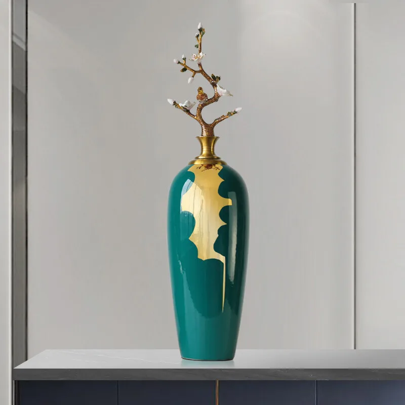 

Home Decore Ceramic Ornaments Light Luxury High-end Home Accessories Modern Living Room Porch Wine Cabinet Decorations