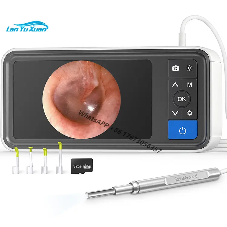 

Consumer ENT Self check video digital otoscope with 4.5'' LCD screen