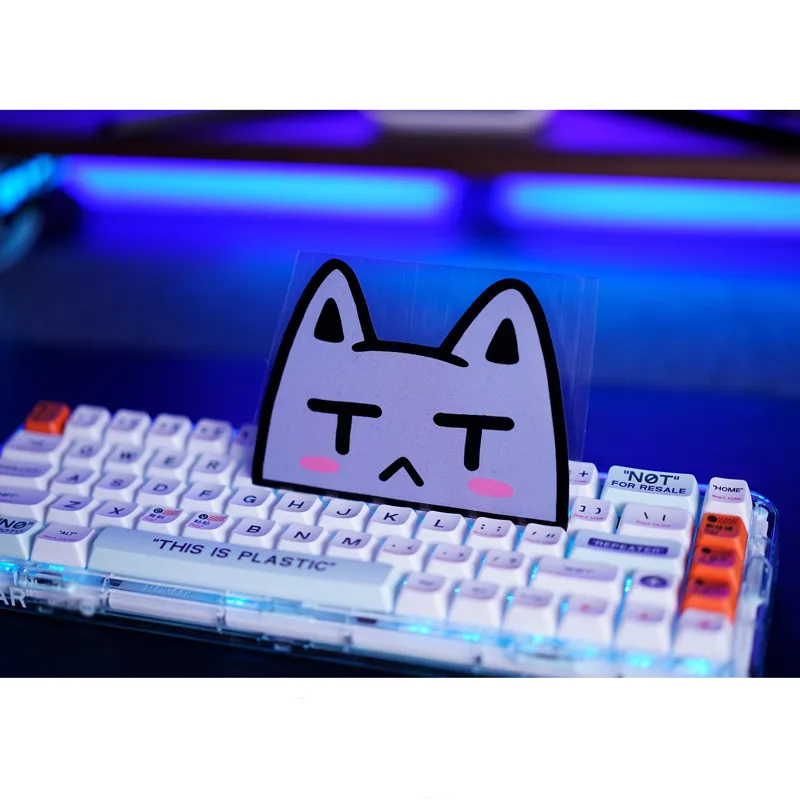 Стикер для стайлинга автомобиля наклейка с мультяшным барабаном котом грязными