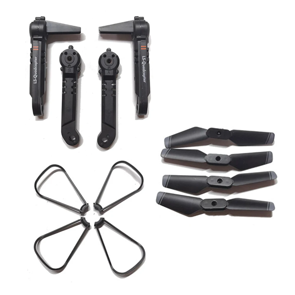 LSRC LS-Квадрокоптер XT6 мини Дрон запасные части для ремонта Лопасти пропеллера крыла защитная рамка Корпус аксессуар