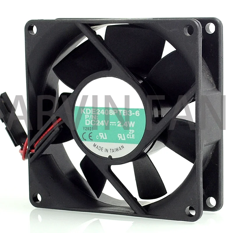 80x80x25 мм Φ 8025 24V 2,4 W 80 мм осевой вентилятор охлаждения сервера