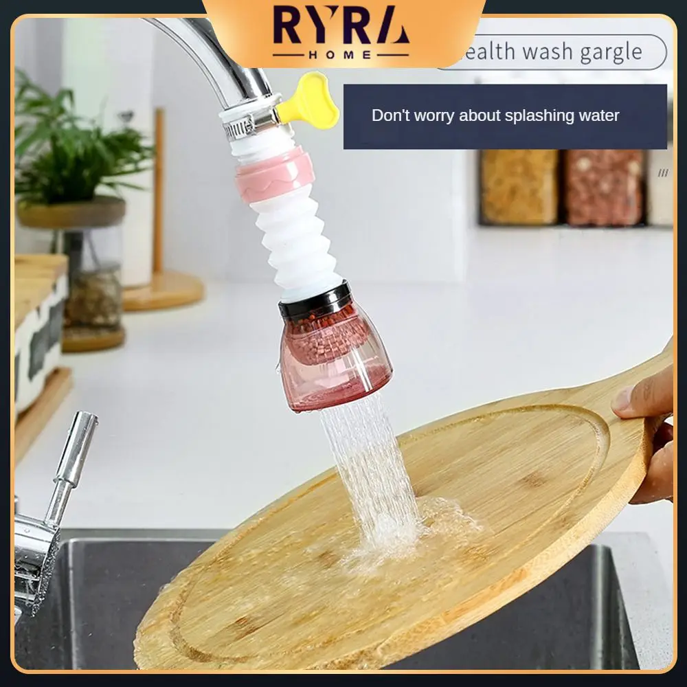 

Faucet Booster Rotating Adjustable Kitchen Faucet Splash-proof Extender Faucet Extender Faucet Aerator