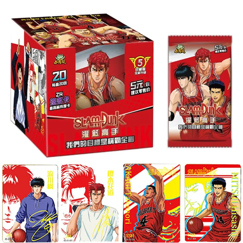 

Anime Slam Dunk Card Hanamichi Sakuragi Rukawa Kaede Akagi Takenori Miyagi Ryota Kids Toys Girl Boy Collection Christmas Gift