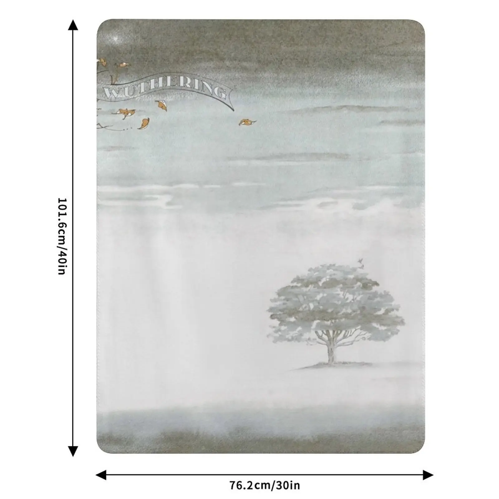 Одеяло Wind and Wuthering (HQ) теплое зимнее теплое меховое одеяло (art.: 3920d2cd154fb) - 3920d2cd154fb
