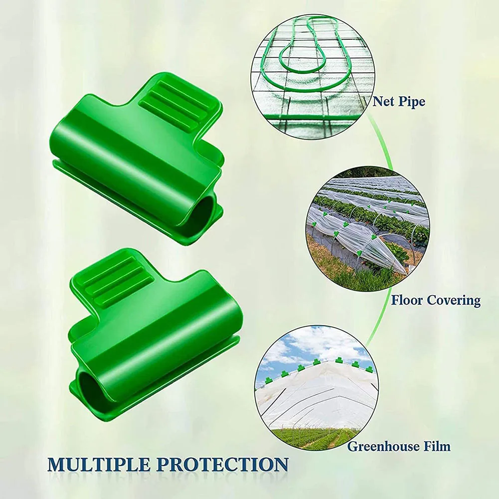 50 шт. опорные палочки для теплицы пластиковая сетка туннель подложка растений