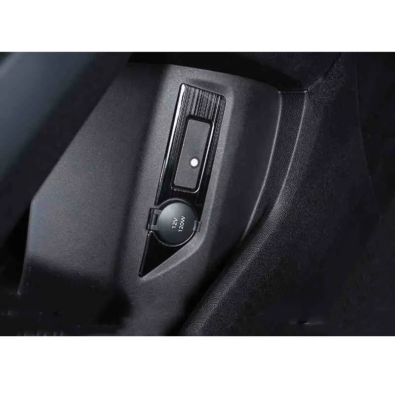Передняя USB-зарядная панель из углеродного волокна для Great Wall Haval Shenshou F7 2021 2022 2023 2024