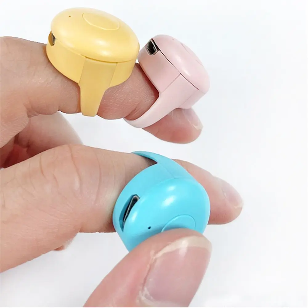 

Mobile Phone Remote Control Ring Automatic Page Browsing Liker Phone Bluetooth Fingertip Video Controller Swiper Giving Thumb Up