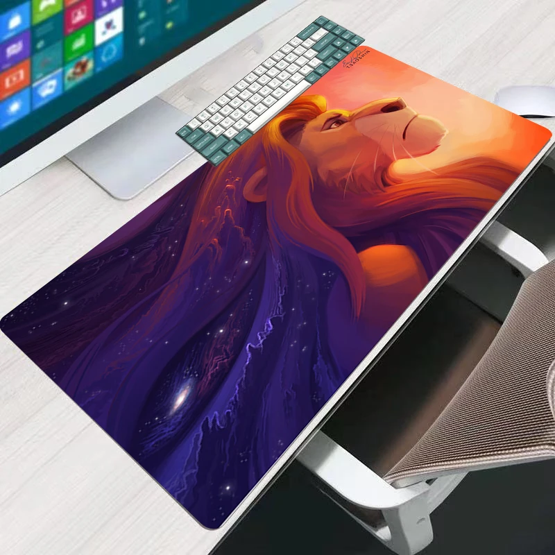 

Extended Pad for Computer Mouse The Lion King Gaming Mouse Pad Game Mats Laptop 900x400 Anti-skid Desk Mat Mousepad Accessories