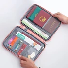 Органайзер для паспорта, водонепроницаемый чехол для паспорта, кредитный держатель для карт, сумка для хранения документов, аксессуары для дома
