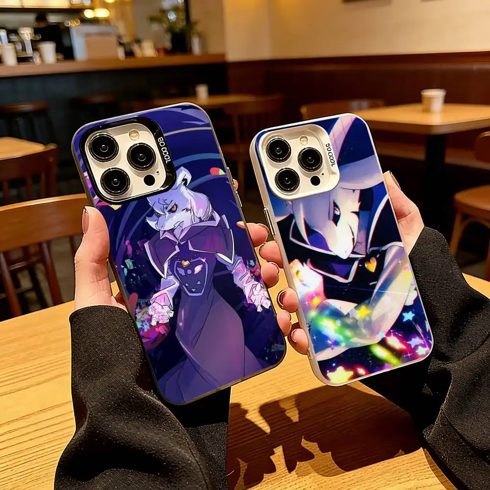 Фото Чехол для телефона U-Undertale Game A-Asriel Dreemurr для iPhone 17, 16, 15, 14, 13, 12, 11 Plus, Pro Max, XS, цветной, серебристо-черный №1