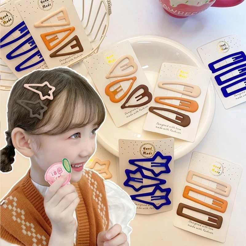 3 шт./компл. женские милые цветные украшения для волос |