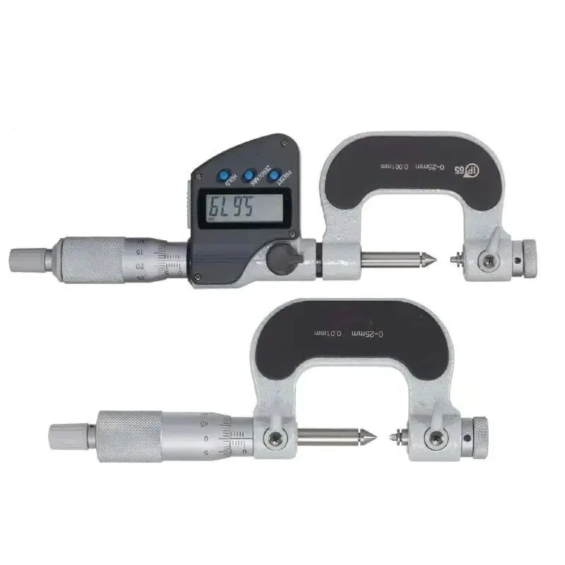 Микрометры с резьбой 100-125 125-150 150-175 мм Микрометр резьбой326-251 126-125 126 127 126-800 0 01