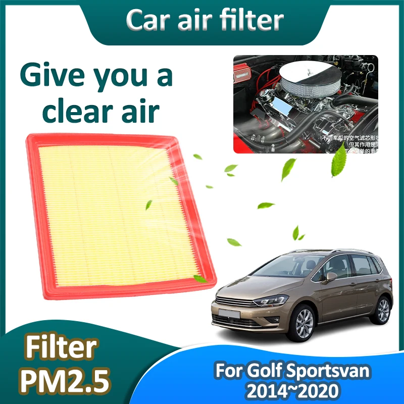 Фильтрующий элемент для Volkswagen VW Golf Sportsvan 2014 2015 2016 2017 2018 2019 2020 свежий очиститель