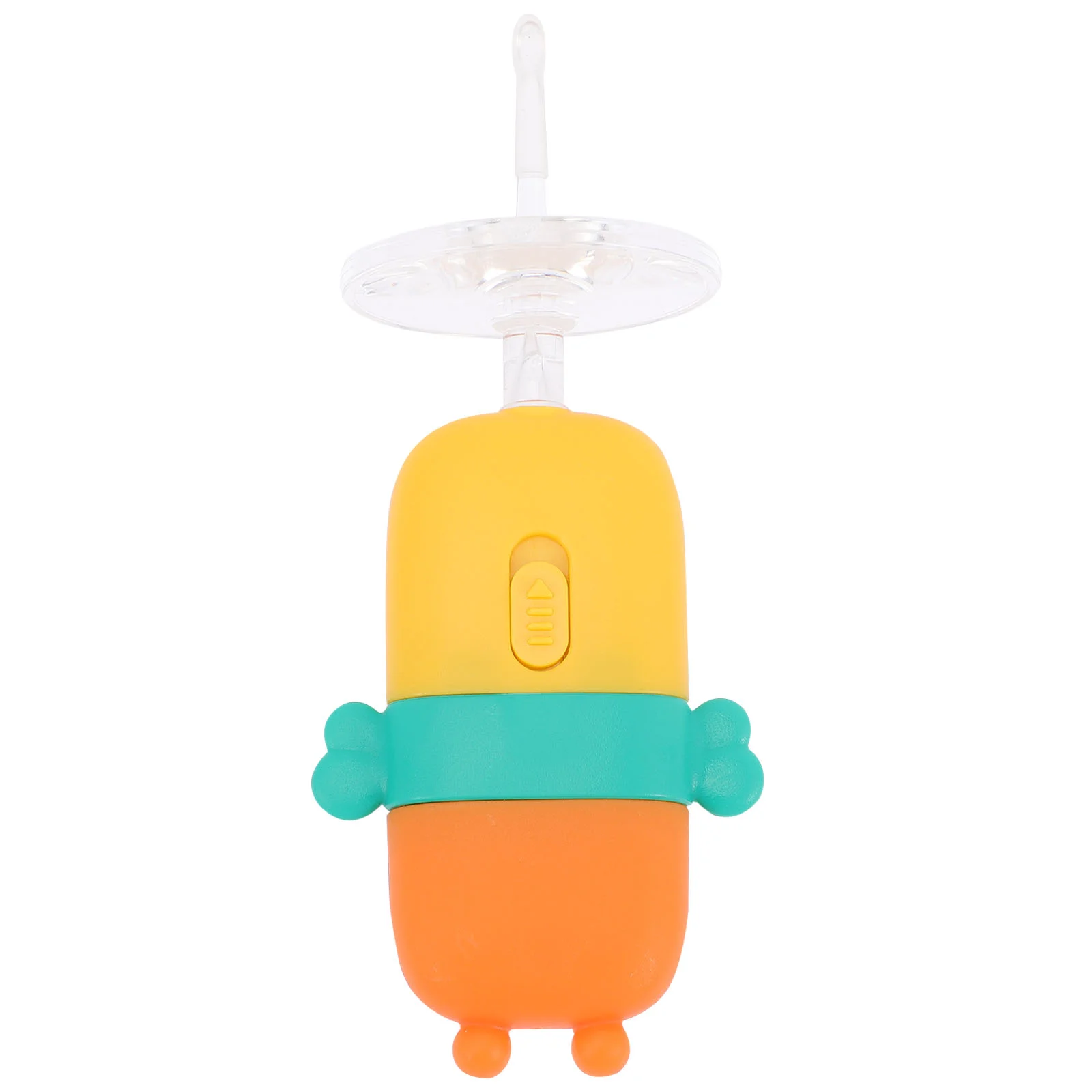 

Ear Cleaner Kids Luminous Spoon Baby Wax Cleaning Tool Lights 10x3cm Earwax Picker Orange TPE Remover