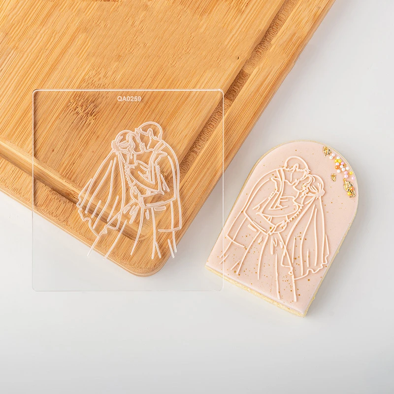 Новинка украшения для свадебной вечеринки обручальное кольцо пресс печенья