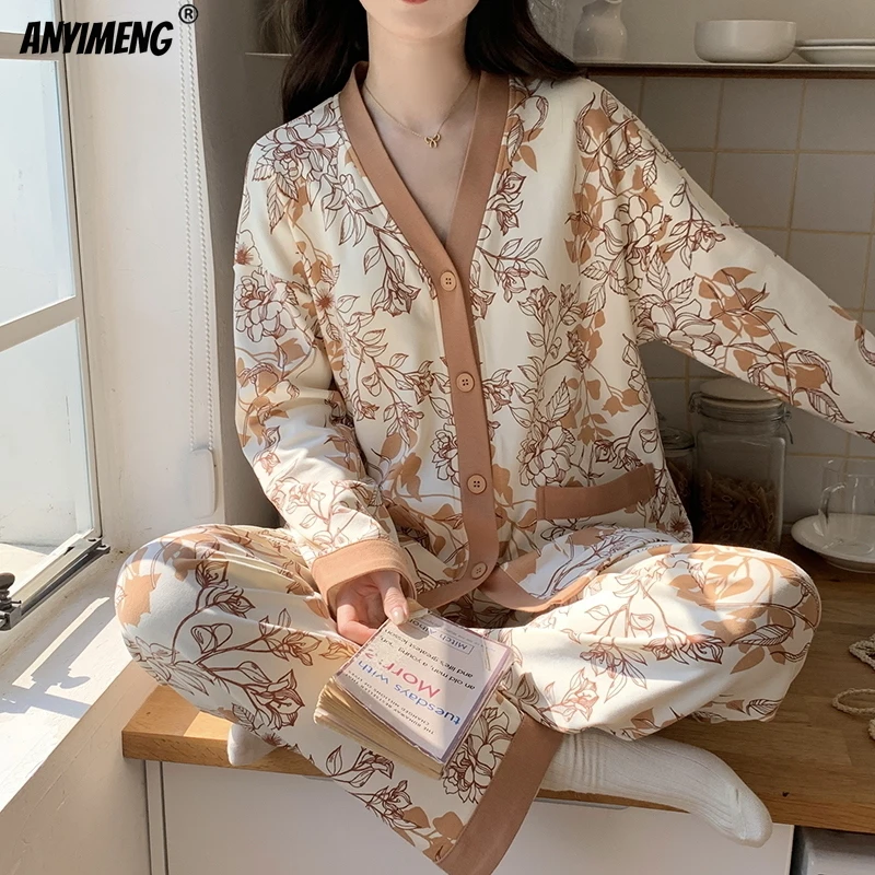 Женские пижамные комплекты Дарлона кимоно мягкая теплая женская одежда для сна