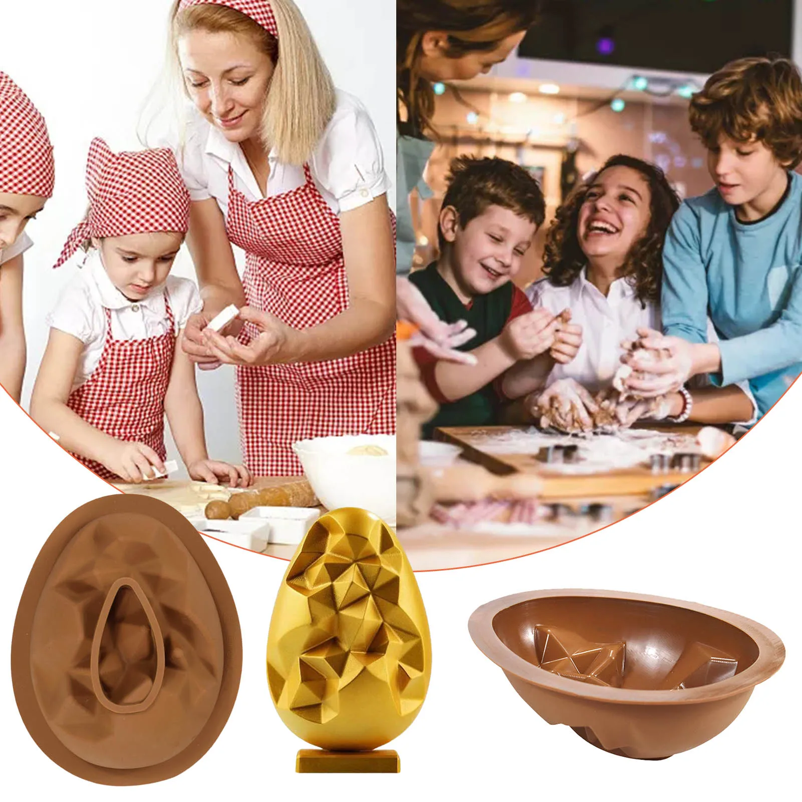 Форма для яиц силиконовая форма в форме яйца сковорода выпечки полимерная торта