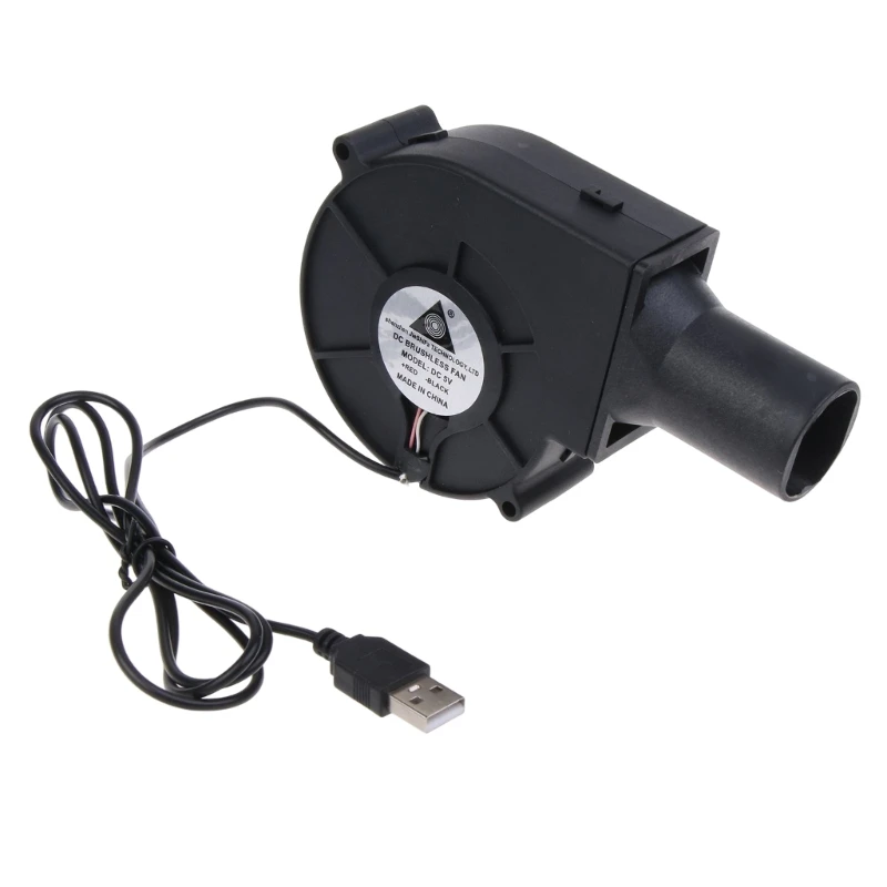 

5V USB BBQ Fan Air Blower Help Burning Picnic Cooking Lighters Barbecue Tools Dropshipping