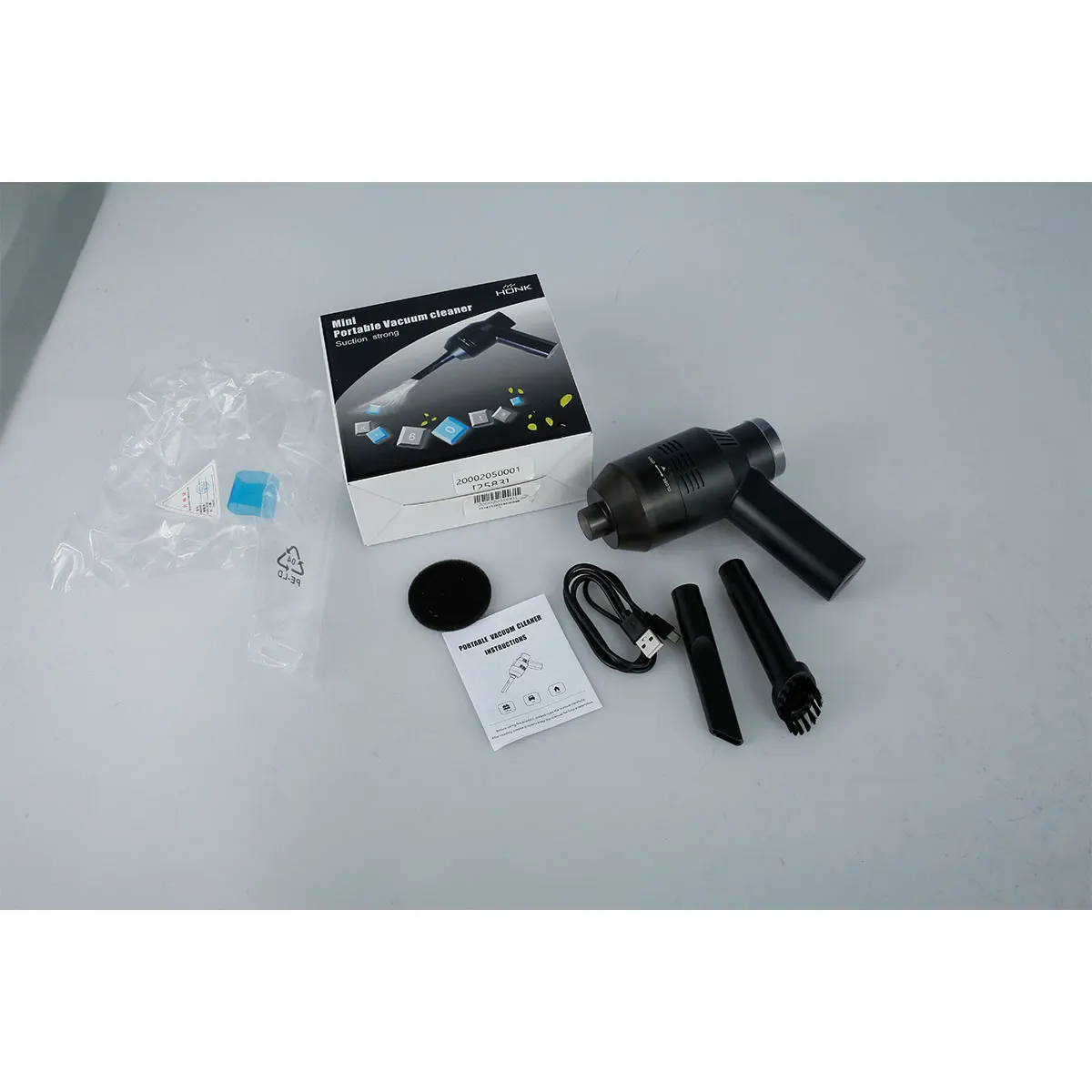 

Ручной беспроводной мини-пылесос мощностью всасывания 18 Вт Портативный Ручной пылесос с 3 сменными