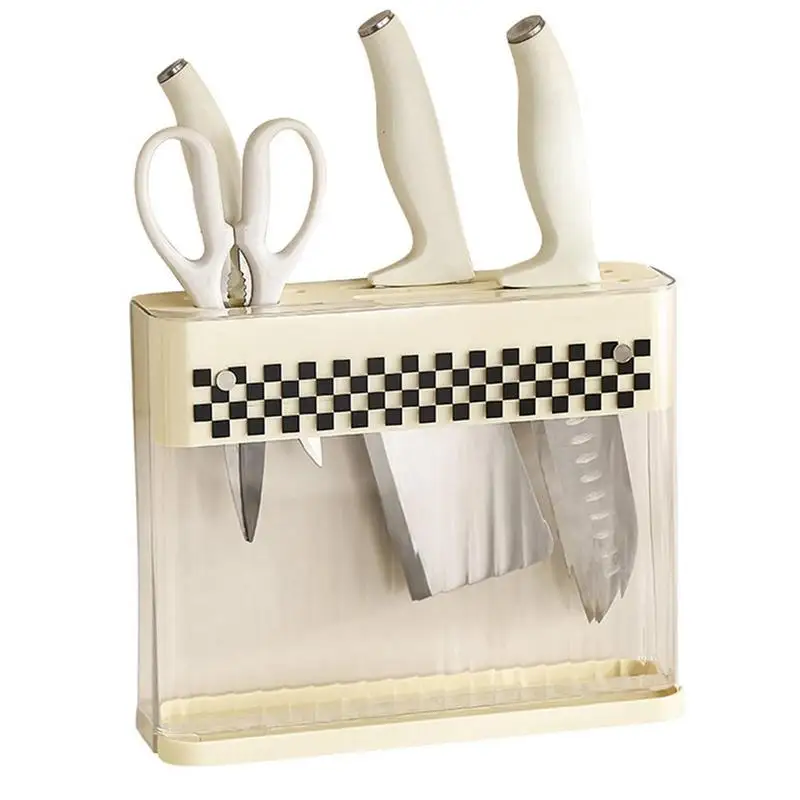 

Kitchen Knife Holder Wall Wall Mounted Knife Holder Creative No Punching Knifes Holder Organizer For Knives Home Kitchen Decor