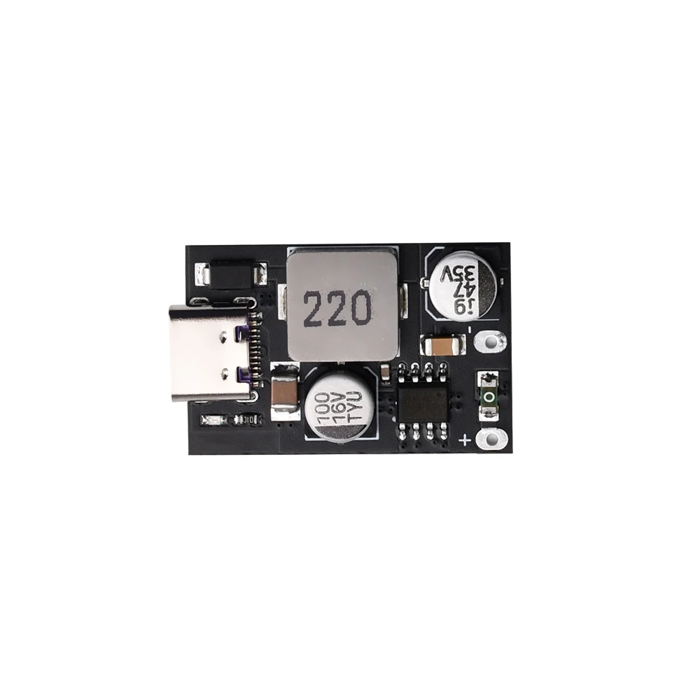 

DC-DC Power Buck Module 8V-32V12V24V to QC3.0 Fast Charging Single USB Charging Converter Board