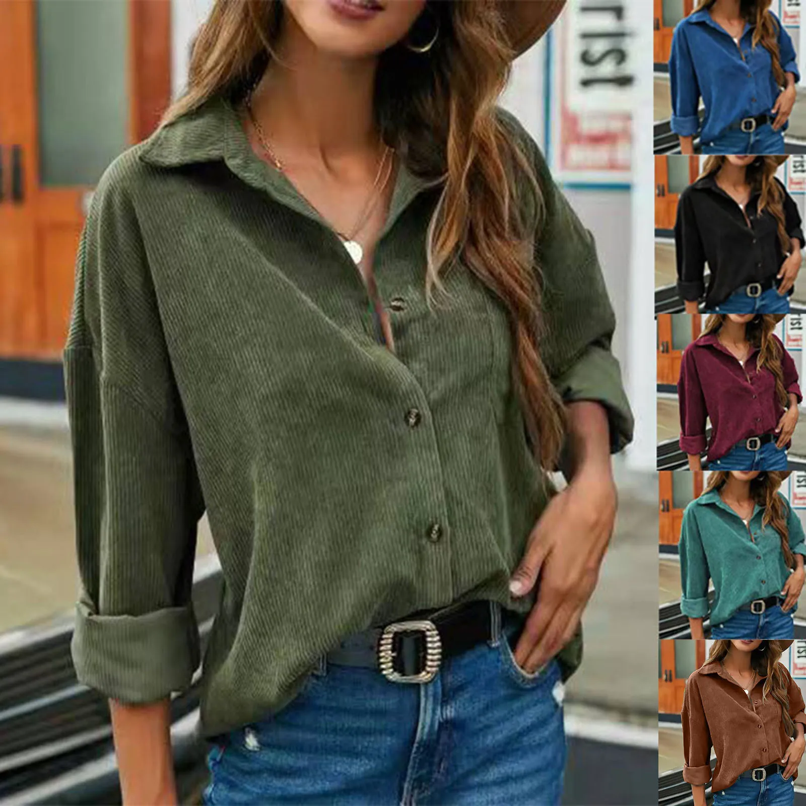 

Кардиган, весенние свитера для женщин, женский вельветовый Повседневный однотонный длинный светильник кардиган с открытым спереди, женски...