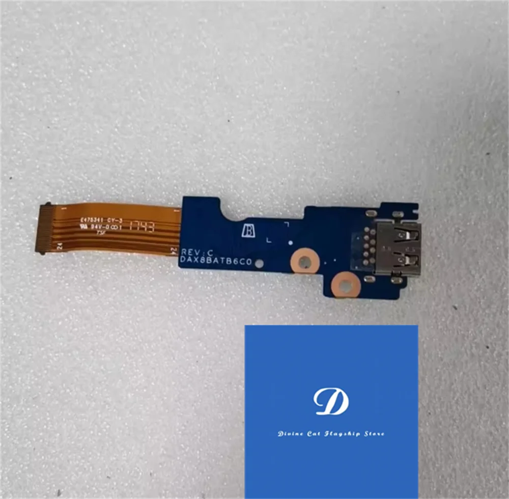 ДЛЯ HP Probook 440 G5 DAX8BATB6C0 USB-плата с кабелем