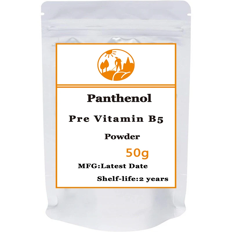

50-1000g Panthenol Powder,pre vitamin B5,skin luster and prevents roughness and aging,improving the luster of hair