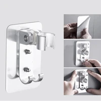 dokour shower holder bathroom accessories shower head stand adhesive support wall mount hanger adjustable brackets without drill