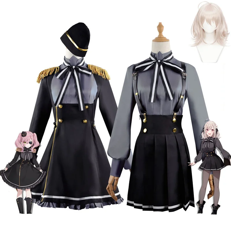 

Парик для косплея в стиле аниме, шпионская комната, аннетта, Буга, лилия, ханазоно, цветок, сад, униформа для мужчин и женщин, школьная форма JK