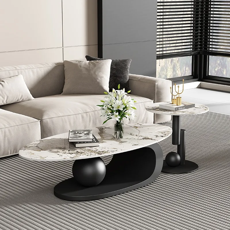 

Modern Frames Coffee Tables Mobile Bedside Elegant Luxury Floor Coffee Tables Design Funky Table Basse De Salon Nordic Furniture