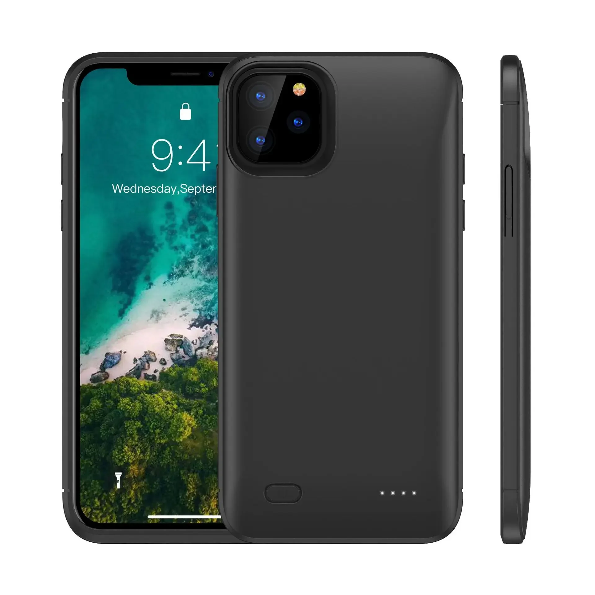 

Suitable for Apple 11/11pro/11Promax back clip battery mobile power charging treasure iphoneX case.