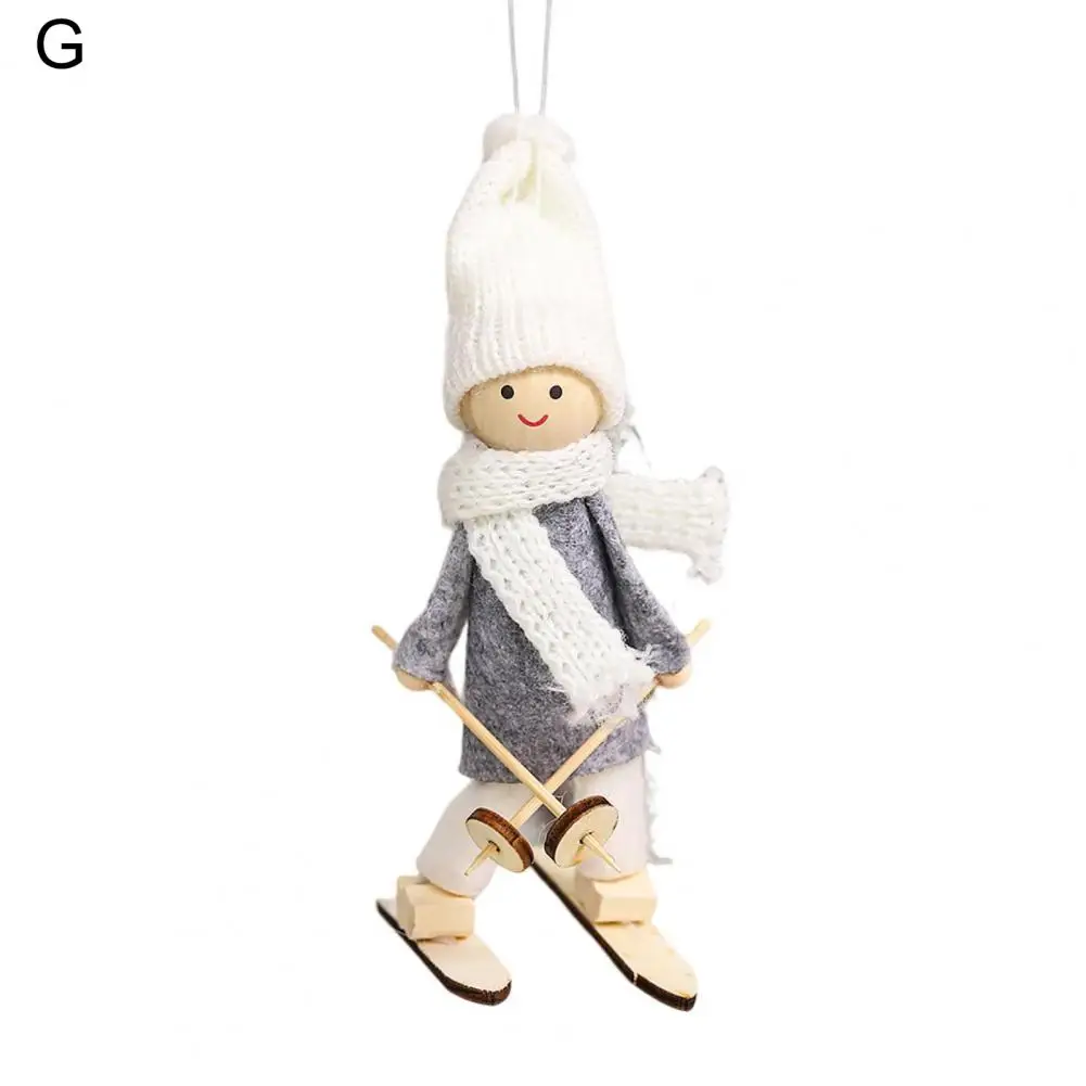 

Festival Accessory Long Lifespan Ski Doll Hanging Pendant for Indoor