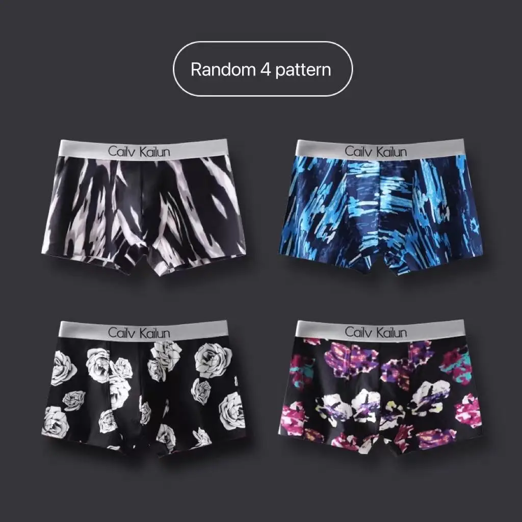Men's Underwear Cotton Breathable Daily Comfortable And Hygienic Boxer Briefs Boys Panties