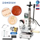 ZONESUN ZS110 скользящий станок, термопресс, цифровой инструмент для тиснения кожи, дерева, ПВХ, бумаги, 10*13 см