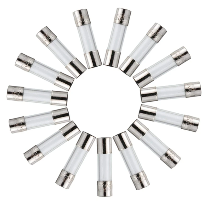 

Fast Blown Glass Fuses Sorting Kit 5X20mm 250V 6X30mm Hybrid Fuses Set Various Types Of Assembly