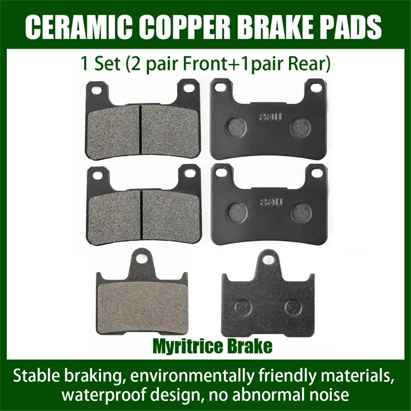 Myritrice подходит для мотоциклов Suzuki GSXR600 GSXR 600 GSX-R GSXR750 750 Φ 2004 - 2005 передние и задние