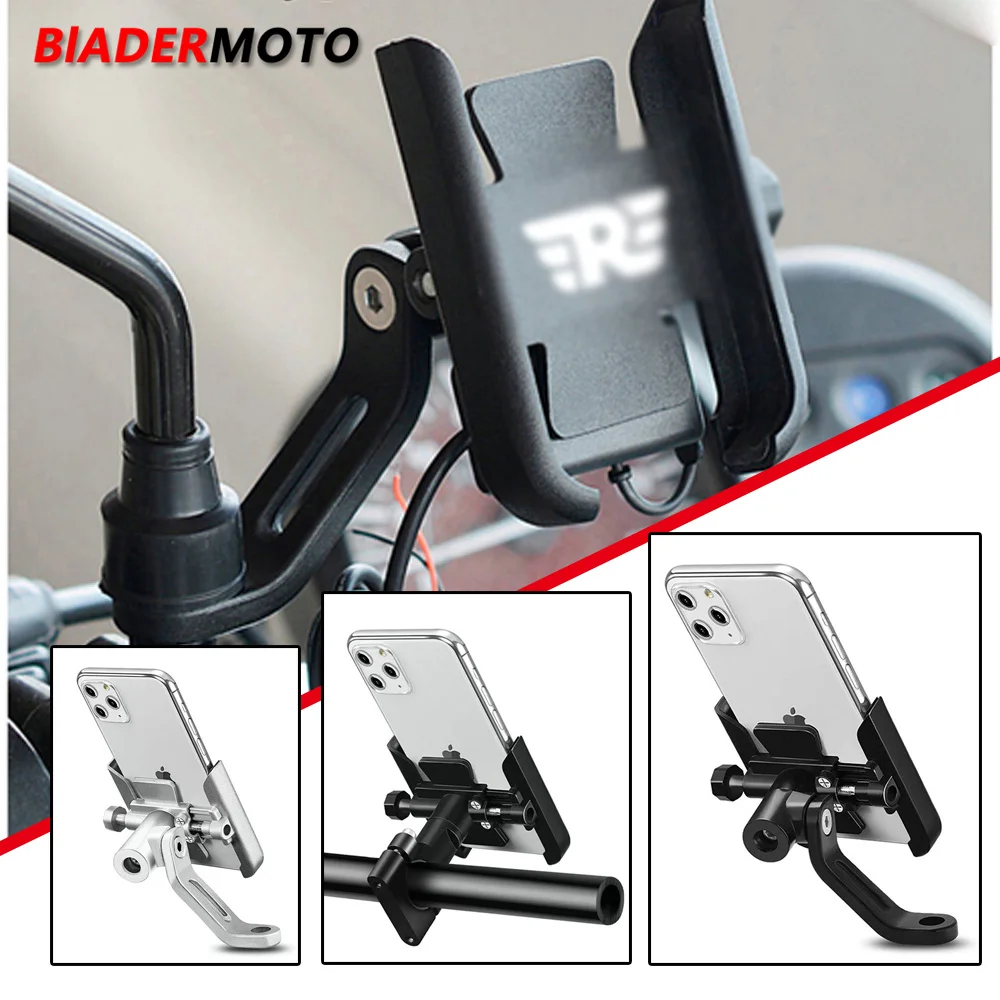 

For Royal Enfield Bullet/Meteor/Classic 350 Interceptor 650 Continental GT 535 Himalayan 411 Moto GPS Stand Bracket Phone Holder