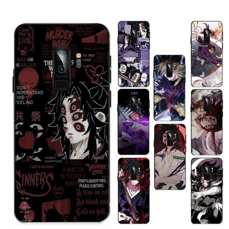 

MaiYaCa Douma Kokushibou Demon-Slayer anime Phone Case for Redmi 8 9 9A for Samsung J5 J6 Note9 for Huawei NOVA3E Mate20lite
