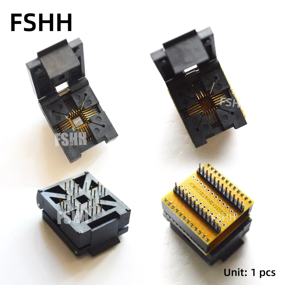 LCC24 LCC-24 сгораемая розетка PLCC24 к адаптеру программатора DIP24 тестовая IC